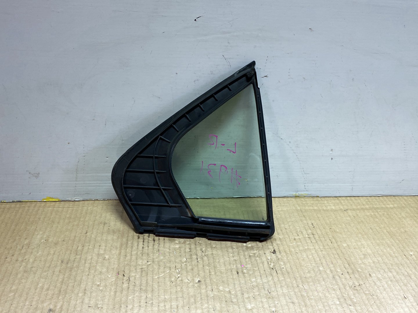 2008 Honda Accord - Left Rear Quarter Door Glass