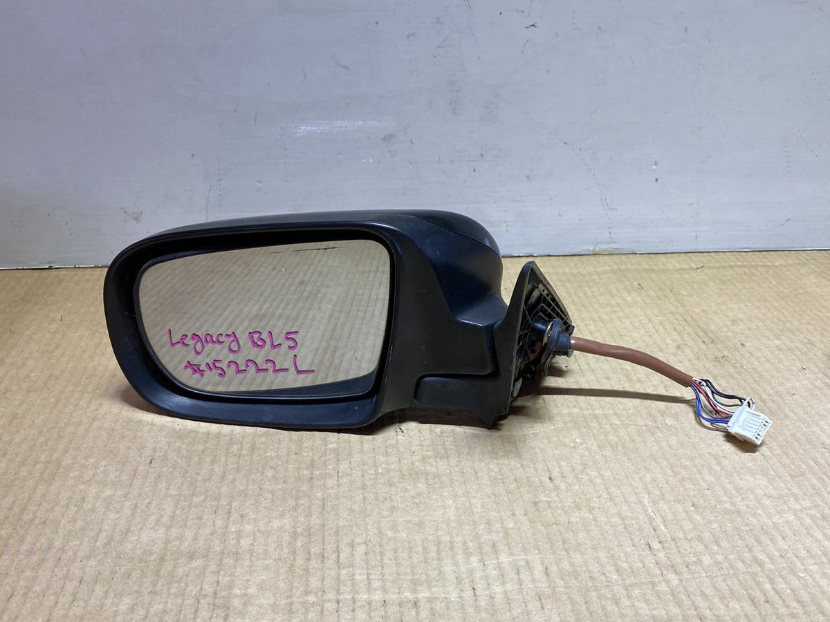 2008 Subaru Legacy BL5 - Left Door Mirror PN: 10 wires