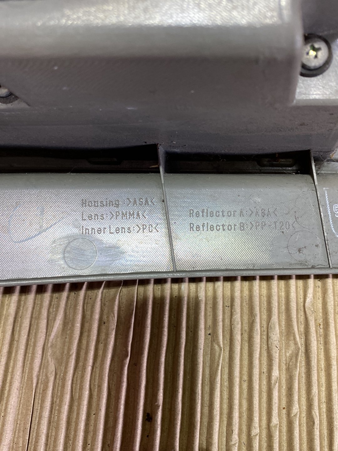 2004 Toyota Corolla- Right Taillight PN: see photos
