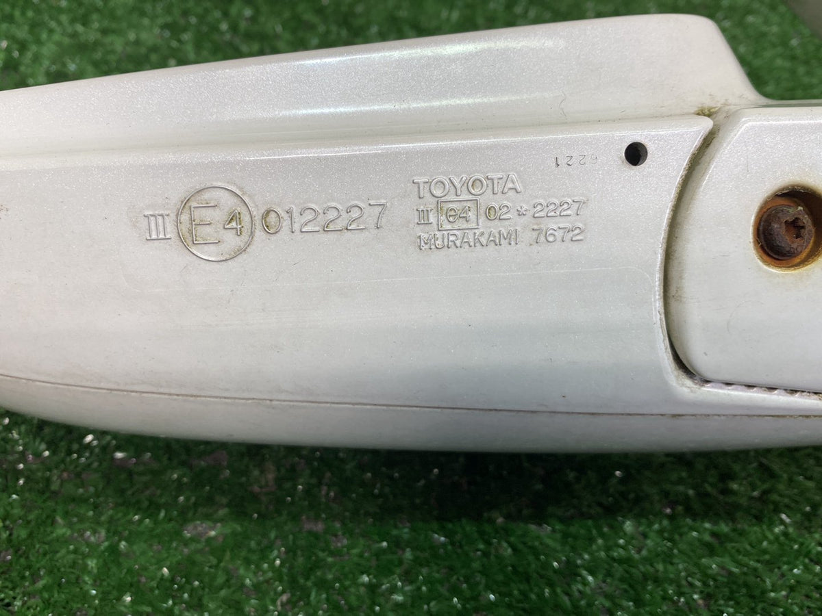 2004 to 2009 - Used Toyota Mark X New Zealand Only - Left Door Mirror - Non-Indicator, 5 Wire, 1St Gen
