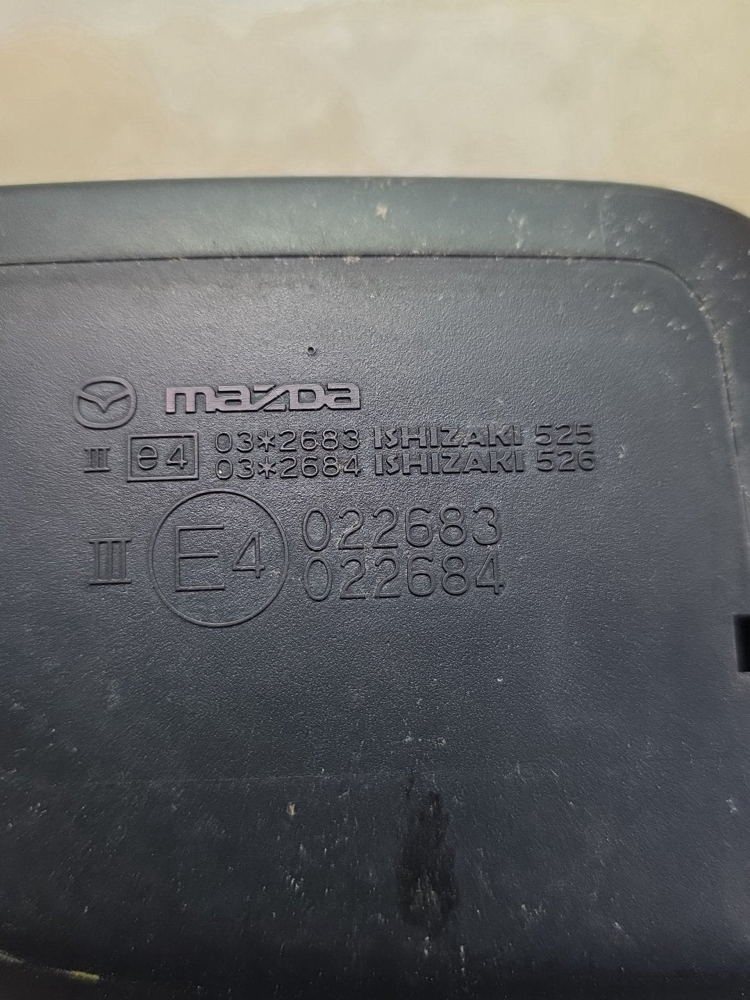 2009 Mazda Axela BL5FW - Left Door Mirror PN: 5 wires