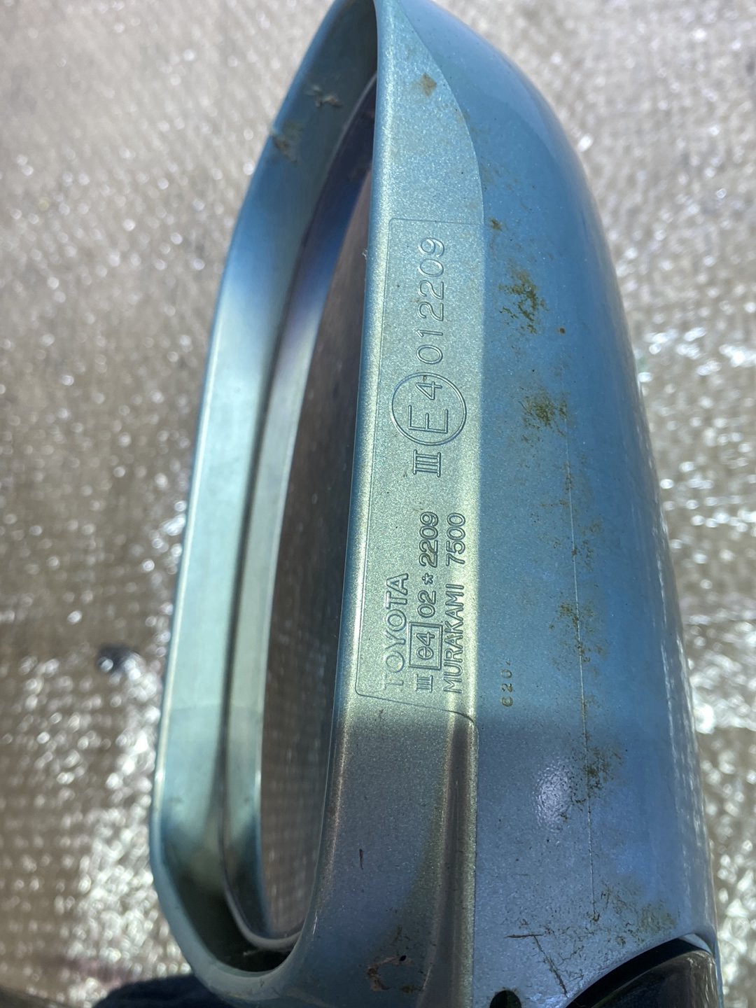 2006 Toyota Alphard- Right Door Mirror PN: 8 wires