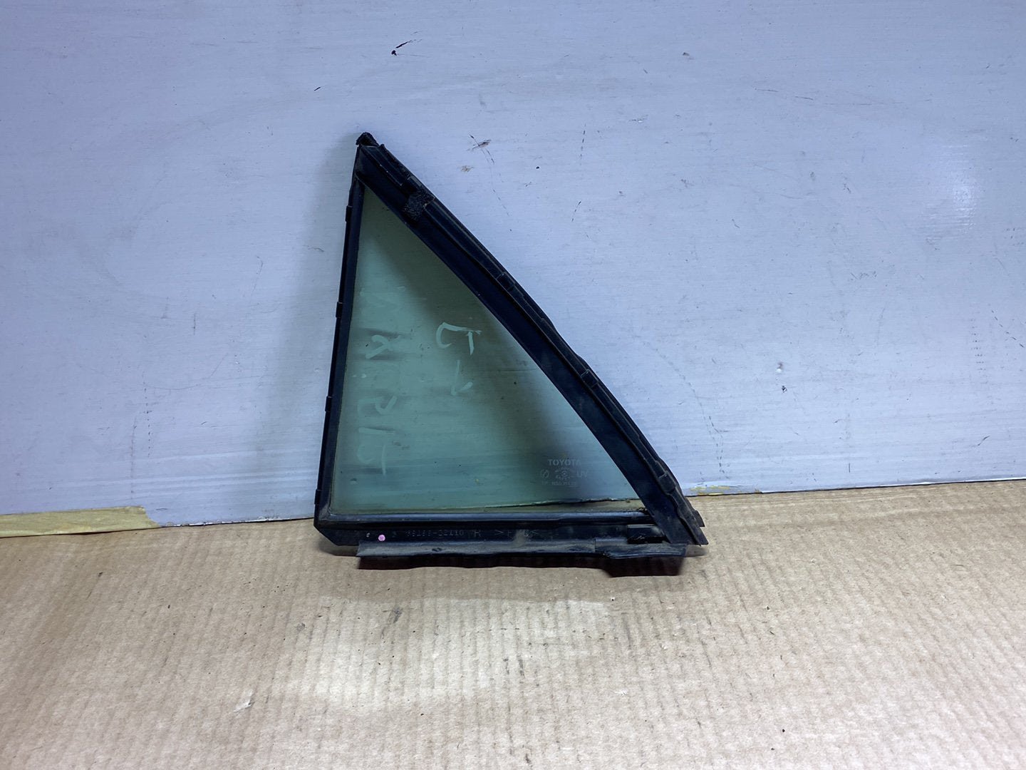 2005 Used Toyota Mark X GRX120- Right Rear Quarter Door Glass