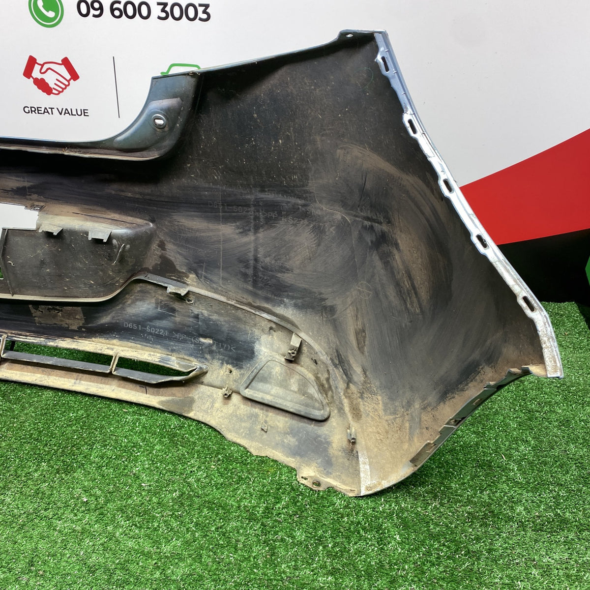 2008 Mazda Demio - Rear Bumper PN: D65150221FBB