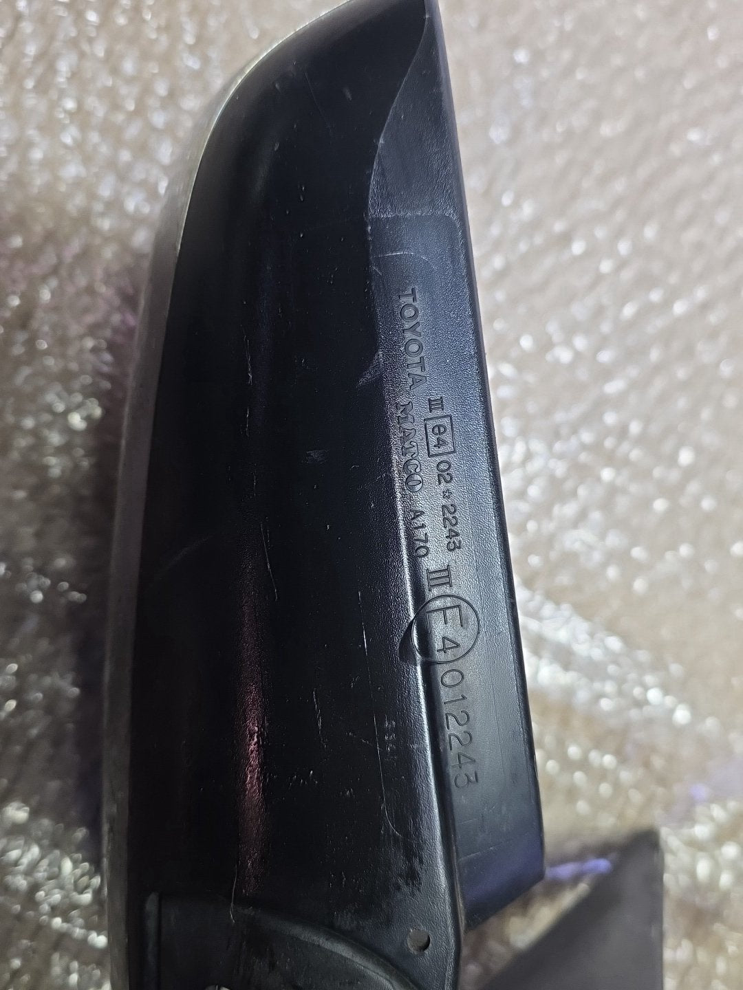 2005 Used Toyota Hilux- Left Door Mirror PN: 3 wires