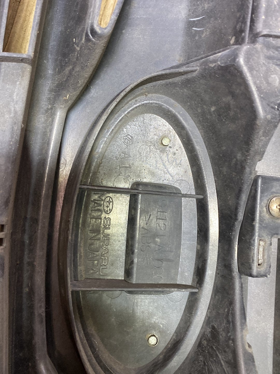 2011 Subaru Outback- Upper Bumper Grille PN: see photos