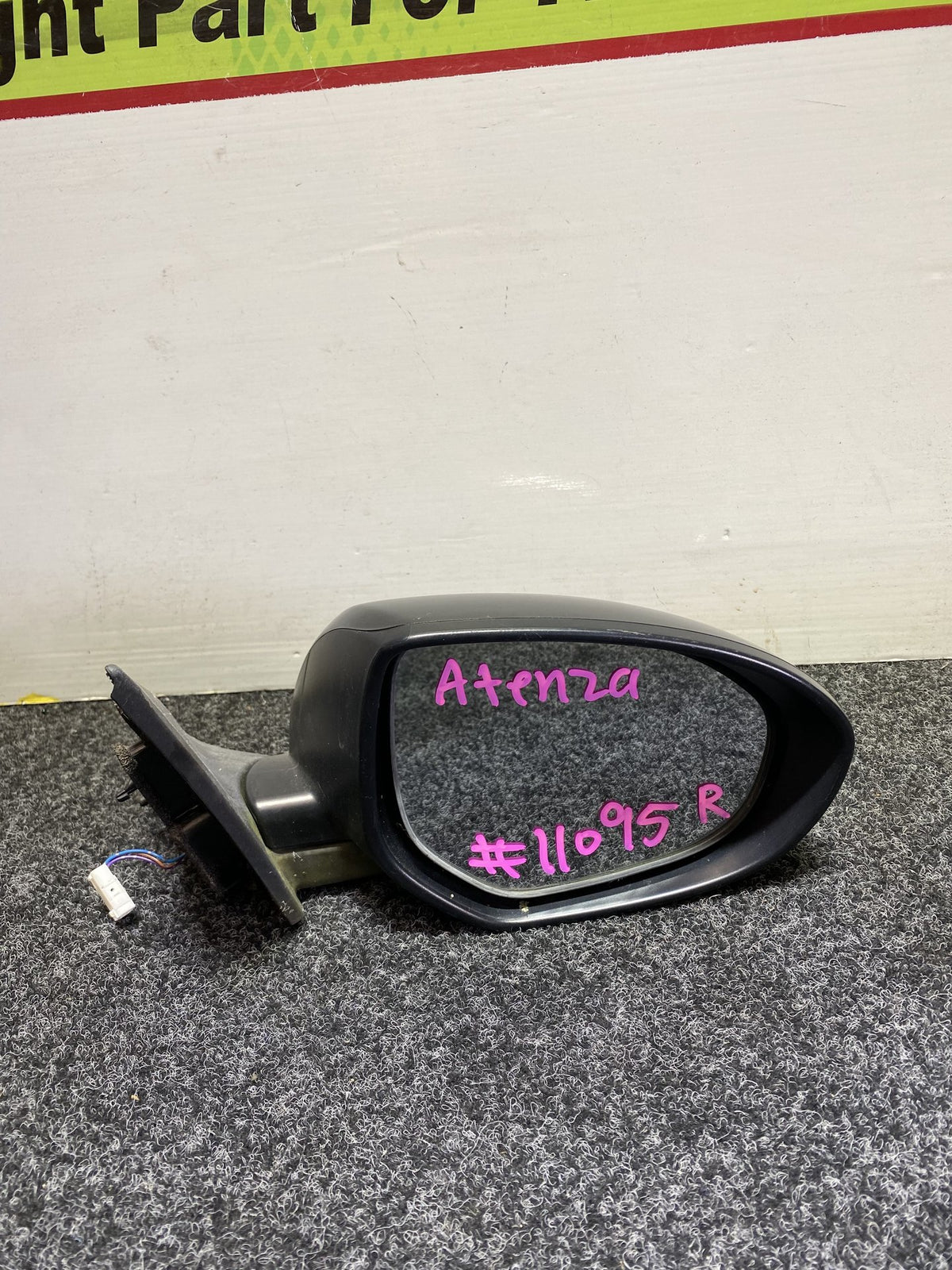 2012 Mazda Atenza - Right Door Mirror PN: 3 wires