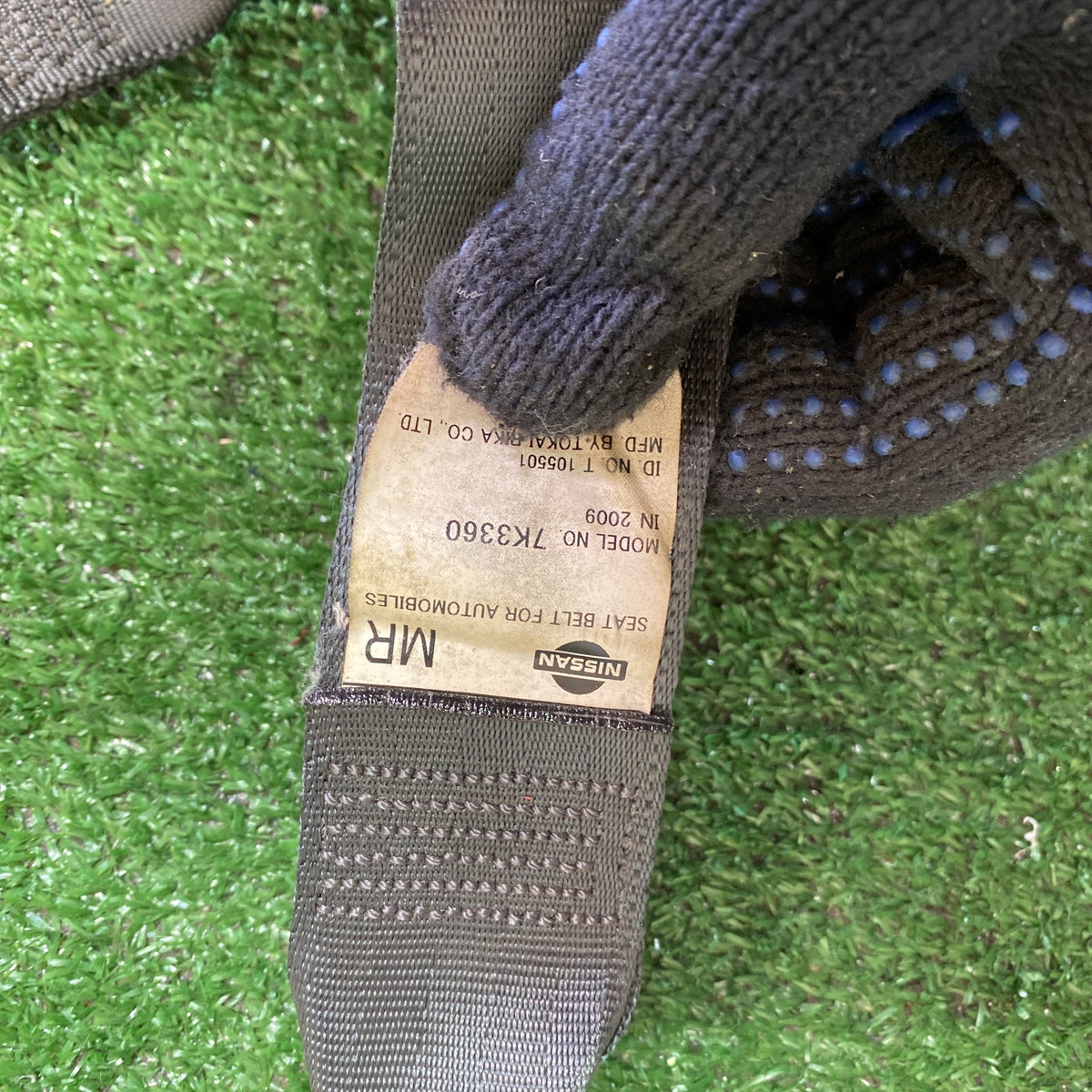 2010 Nissan March - Right Rear Seat Belt PN: 88844AX000