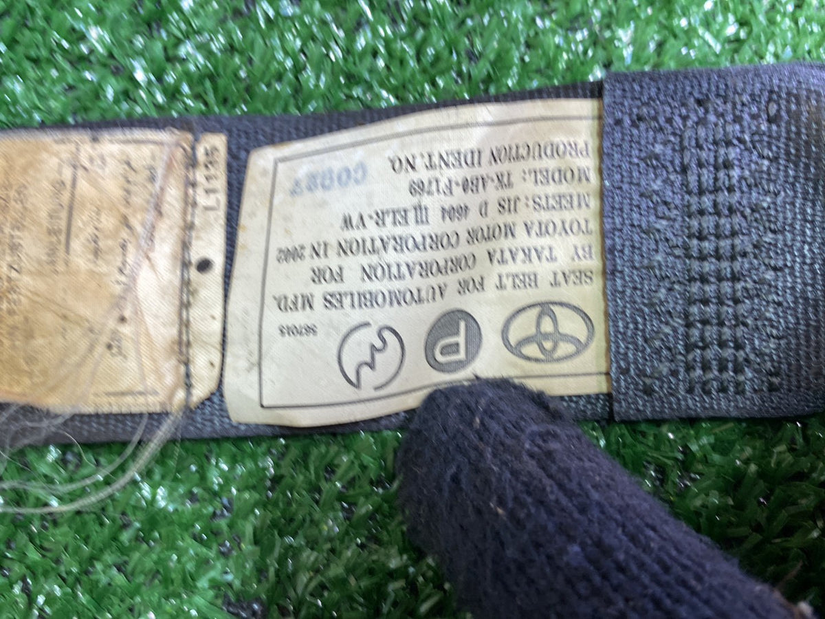 2002 Used Toyota Caldina - Right Rear Seat Belt PN: 7331021030C1