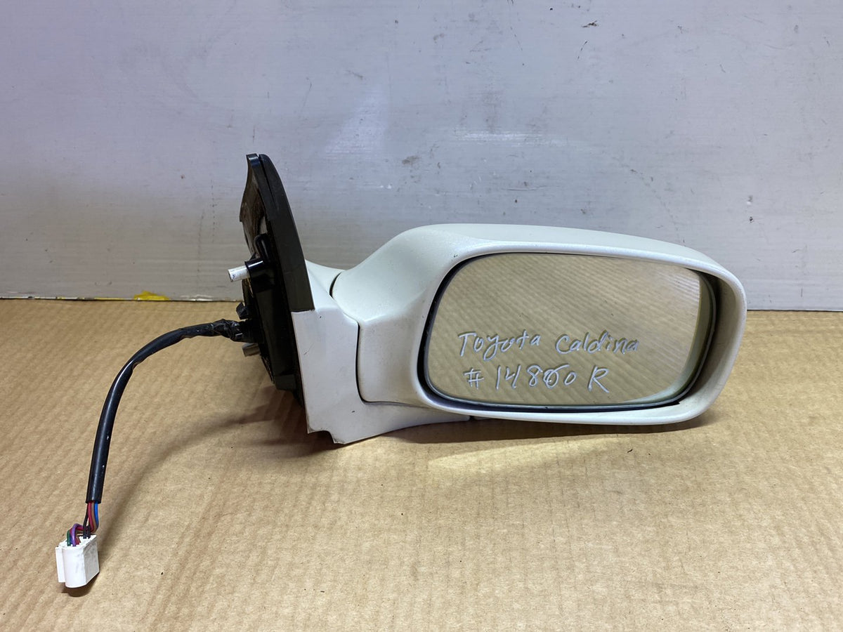 2005 Used Toyota Caldina AZT241 - Right Door Mirror PN: 7 wires