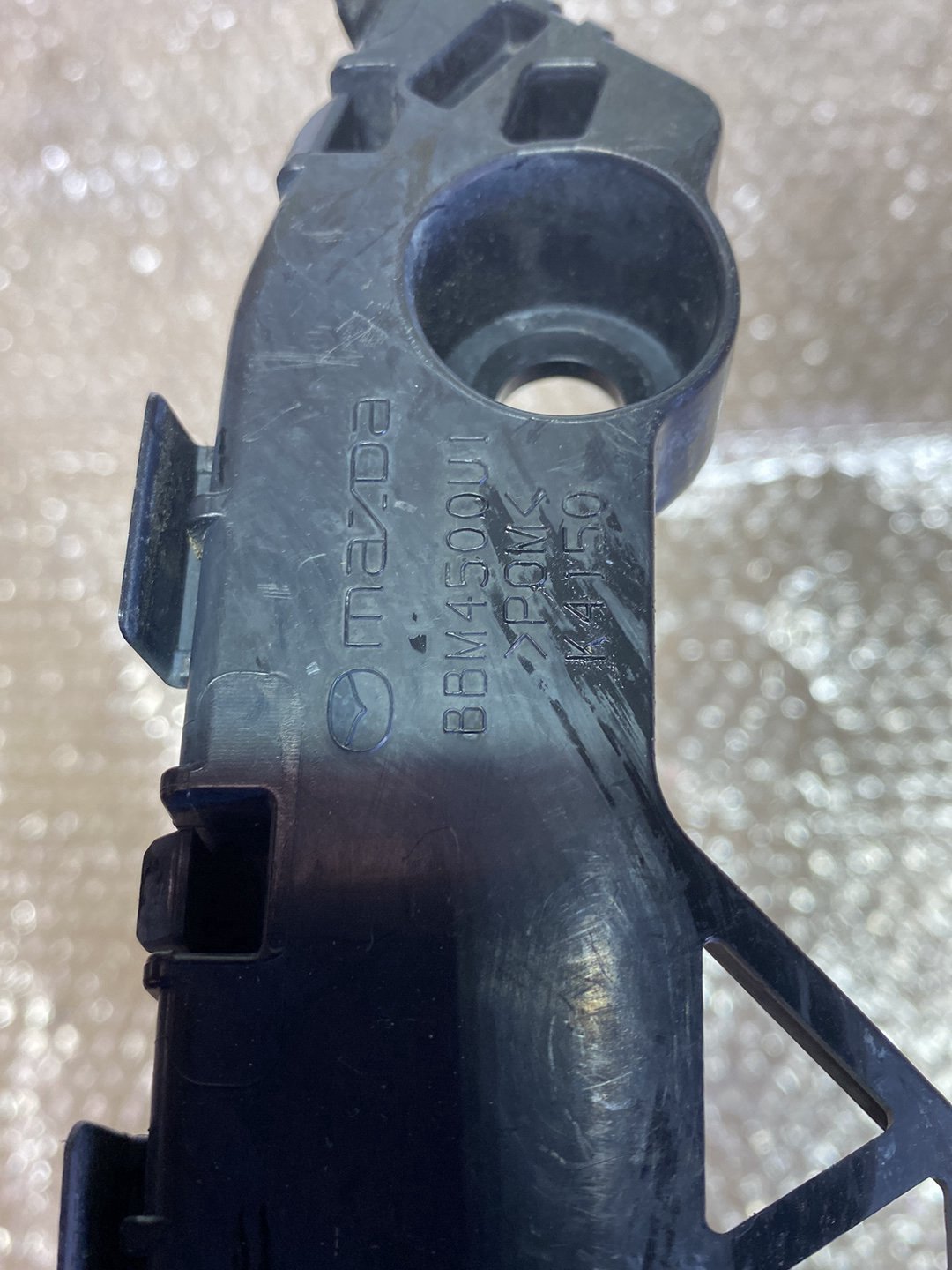 2010 Mazda Axela- Left Front Bumper Retainer PN: BBM4500UIG