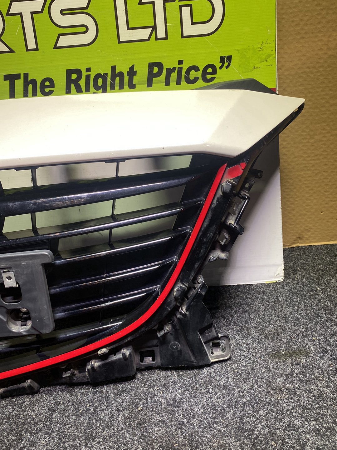 2014 Mazda Axela BM2FS - Upper Bumper Grille PN: B45F-50712