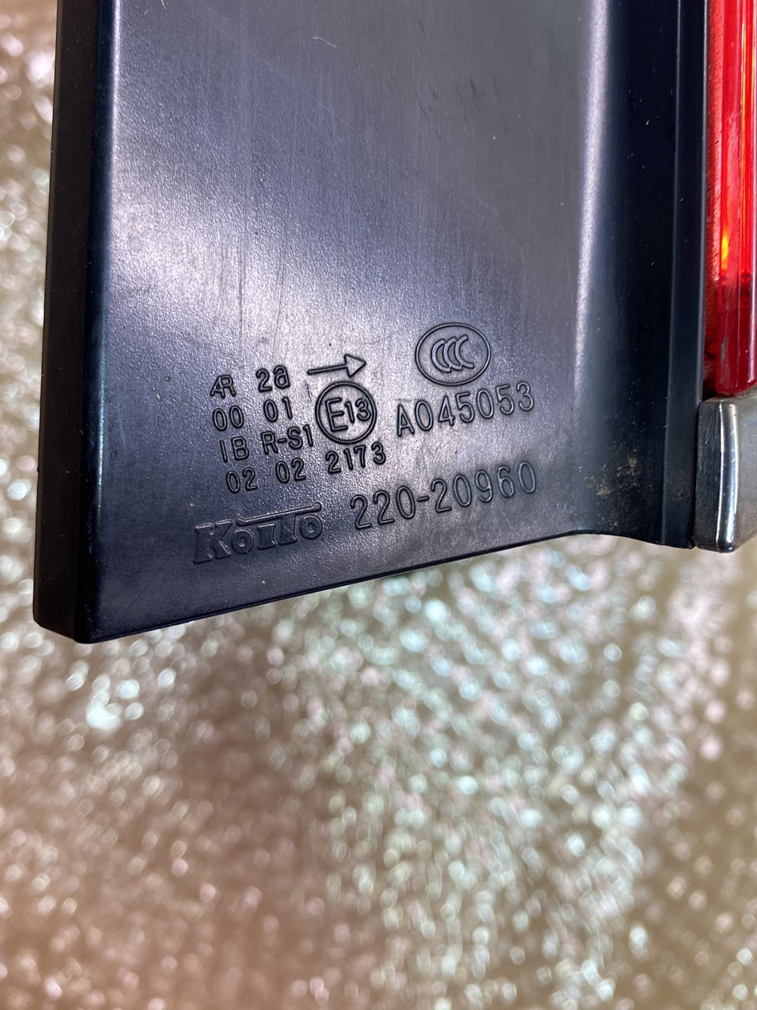 2008 Subaru Legacy - Right Taillight PN: 220-20960