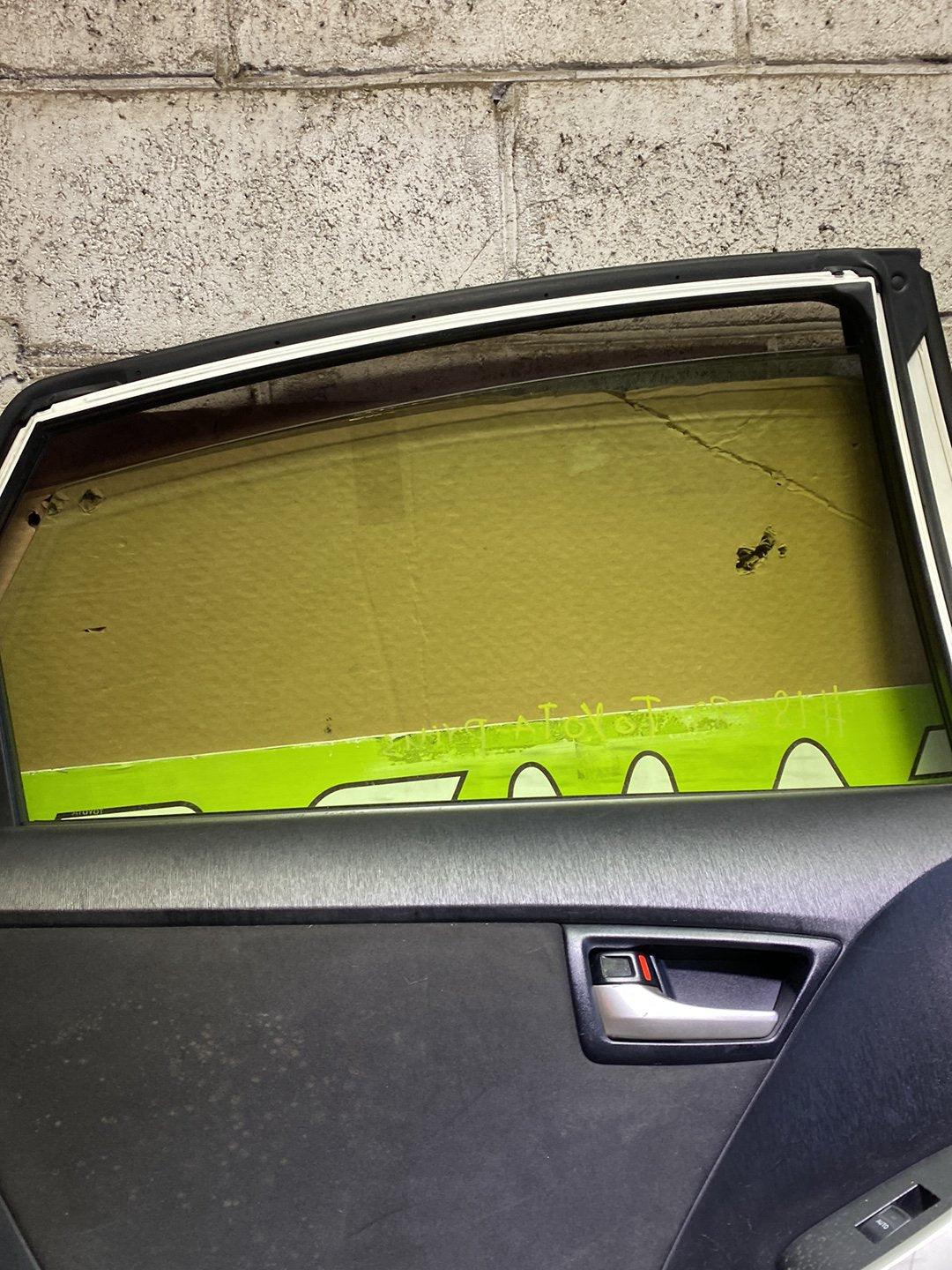 2012 Toyota Prius- Left Rear Door PN: 67004-47080-complete