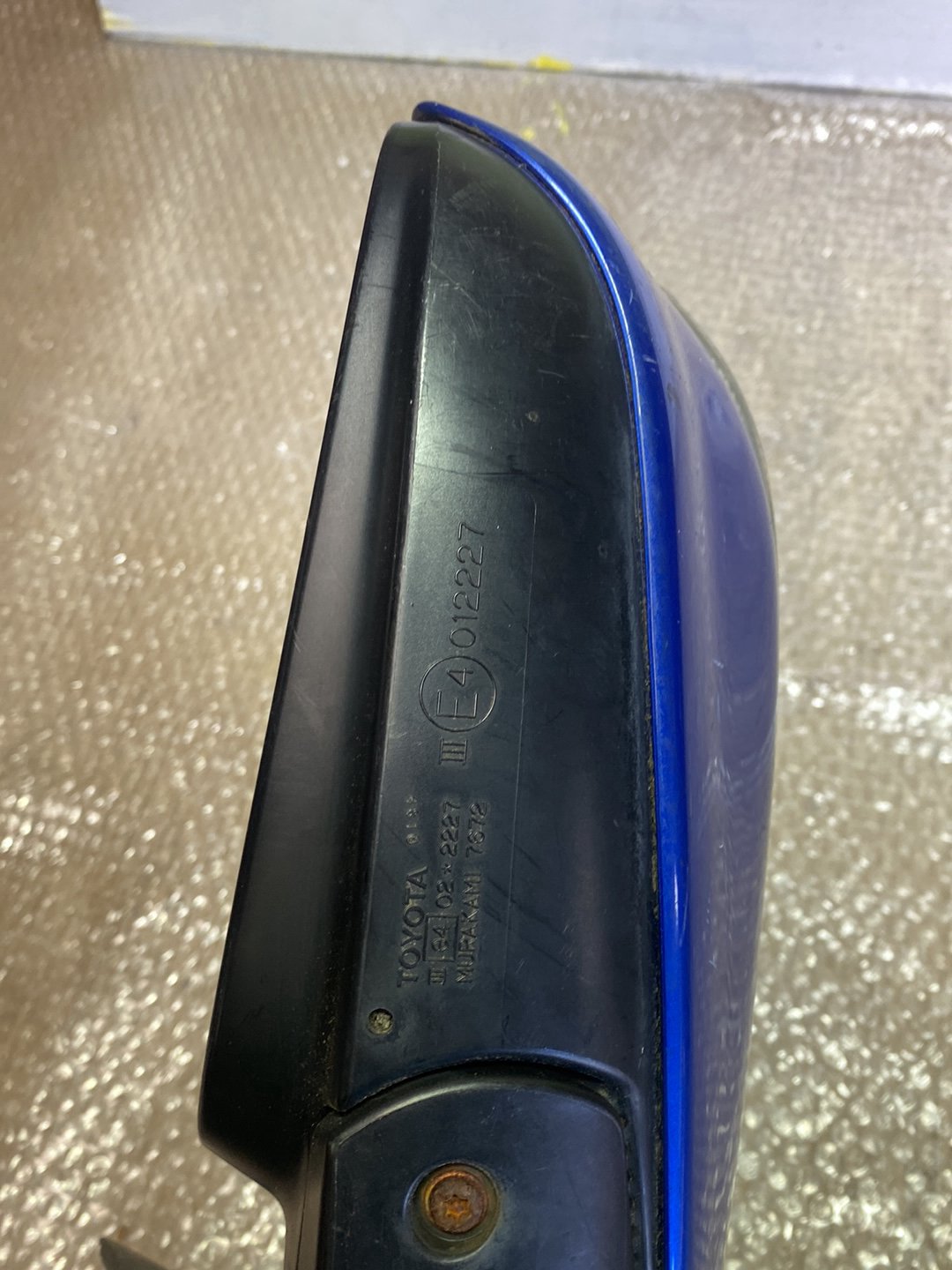 2007 Used Toyota Wish- Right Door Mirror PN: 2 plugs 7 wires