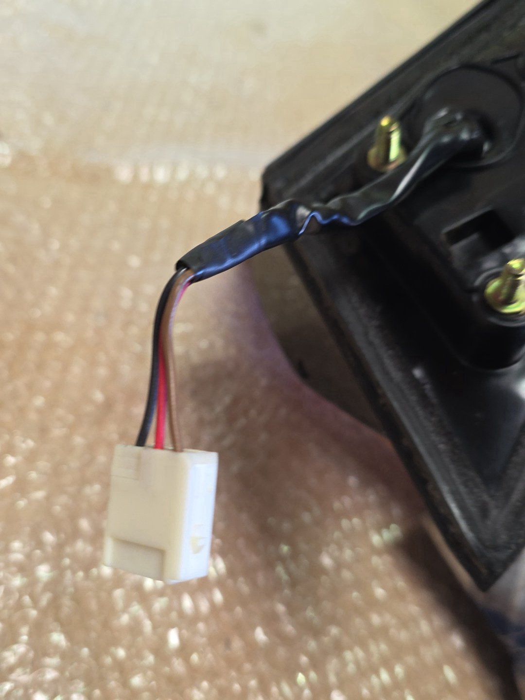 1997 Used Toyota Starlet - Left Door Mirror PN: 3 wires