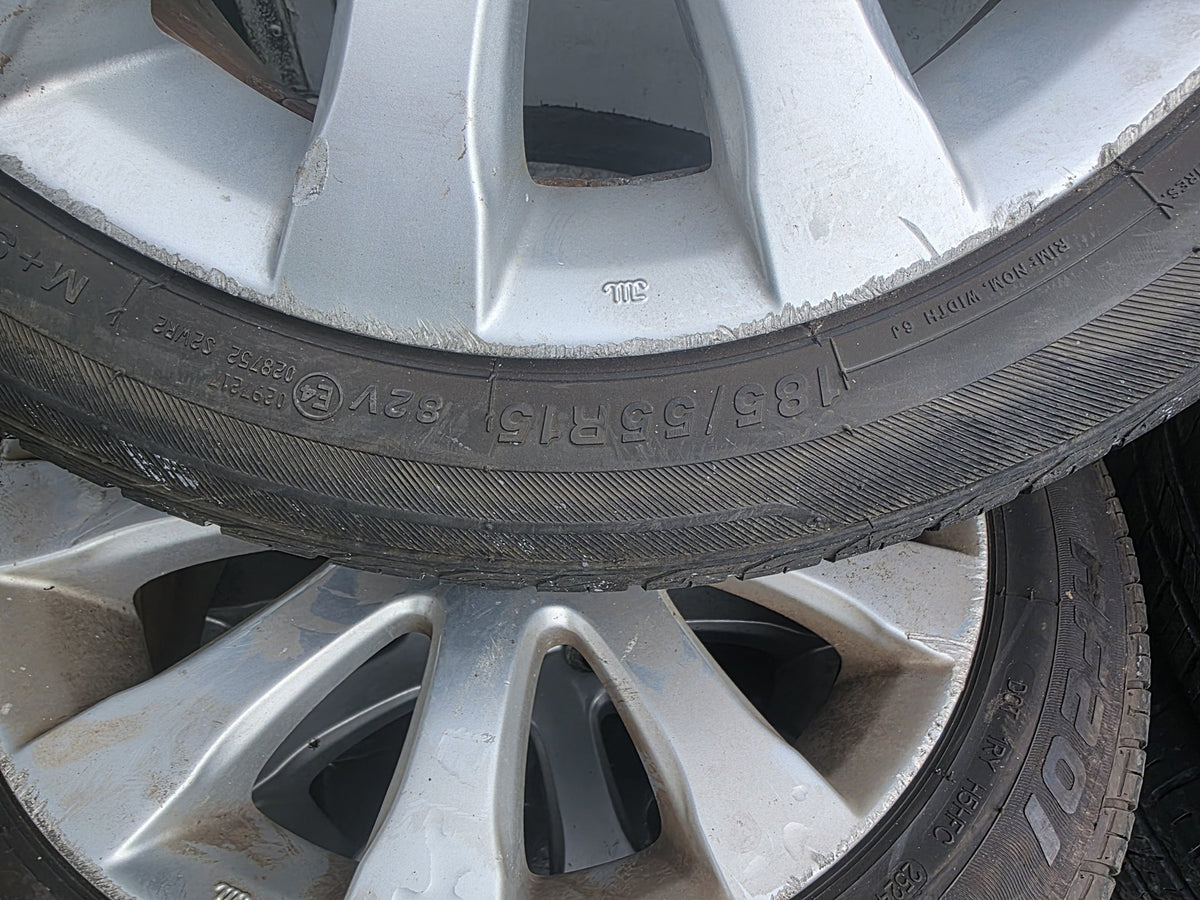- Mag Wheel Set PN: Stud Pattern 4X100/ Wheel Size 15x6JJ/ Offset 45