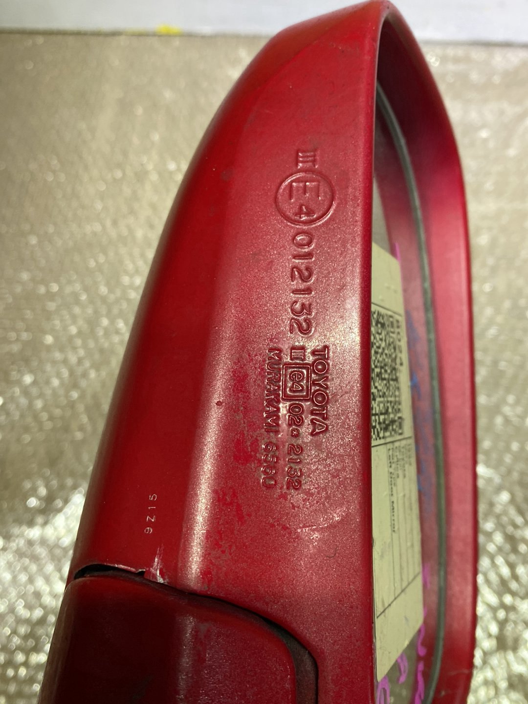 1999 Used Toyota Celica- Left Door Mirror PN: 3 wires