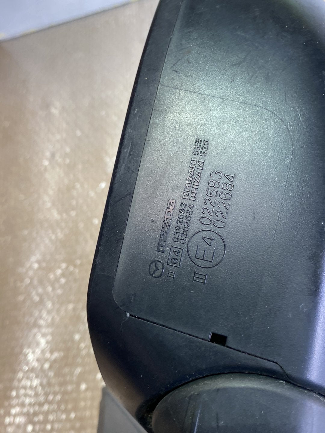 2009 Mazda Axela - Right Door Mirror/ PN: see photos