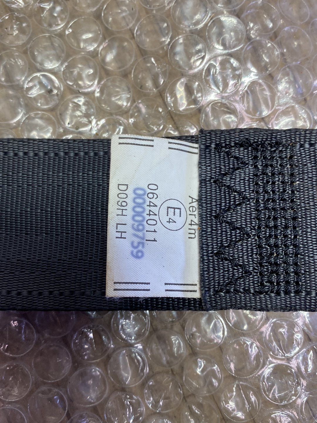 2015 Mazda Demio- Left Front Seat Belt PN: see photos
