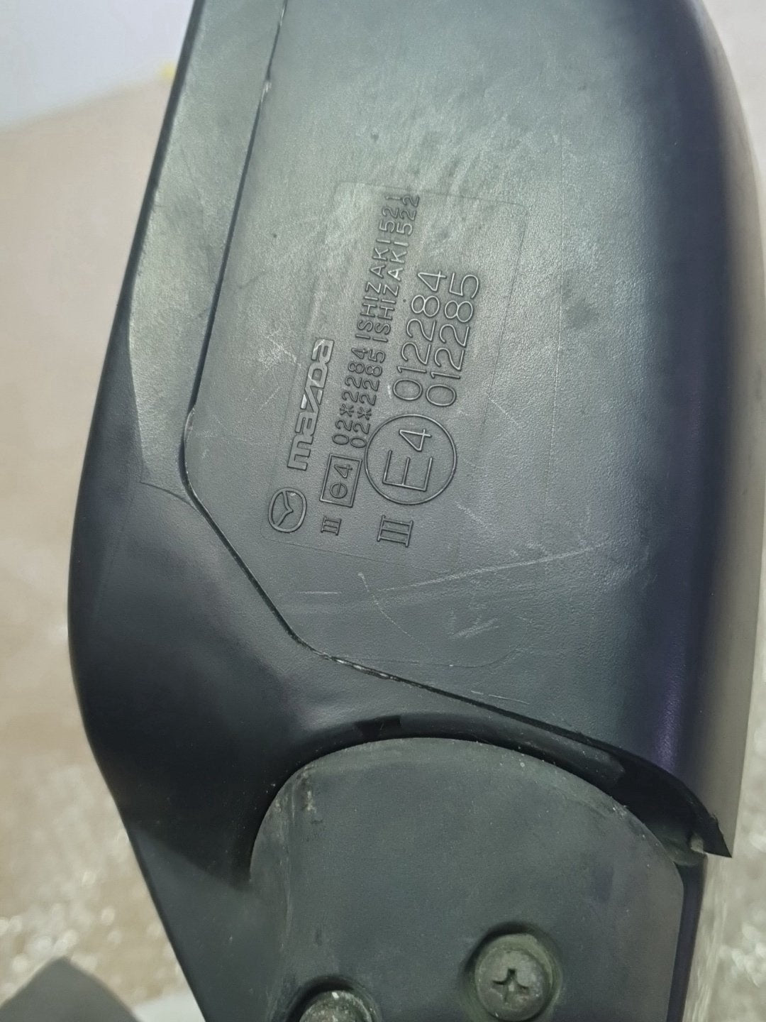 2007 Mazda Premacy- Right Door Mirror PN: 5 wires