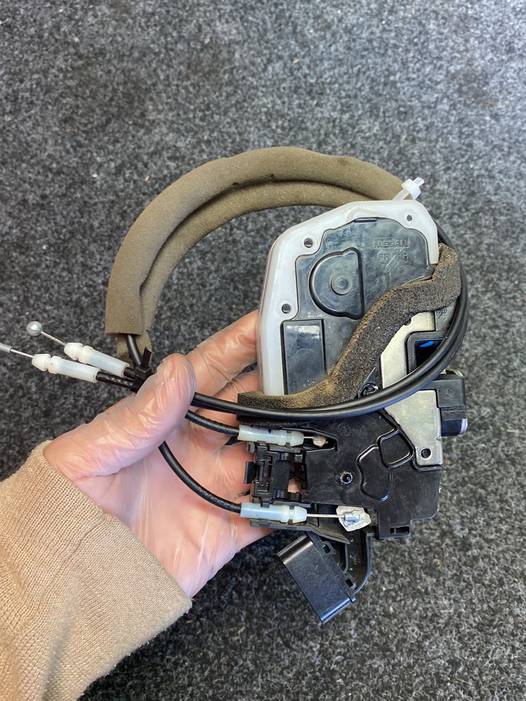 2012 Nissan Leaf - Right Front Door Lock Actuator PN: see photos