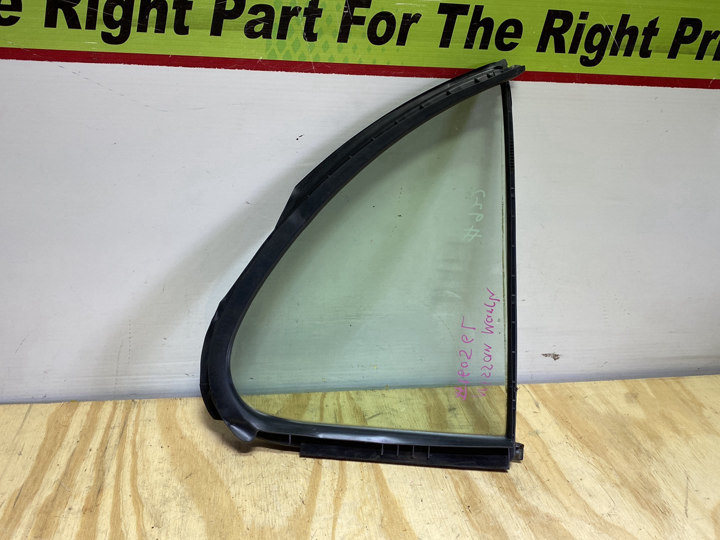 2007 Nissan March YK12 - Left Rear Quarter Door Glass