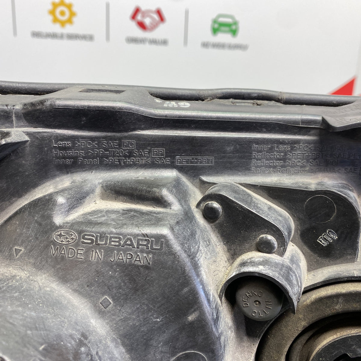 2006 Subaru Forester - Left Headlight PN: ICHIKOH 1761