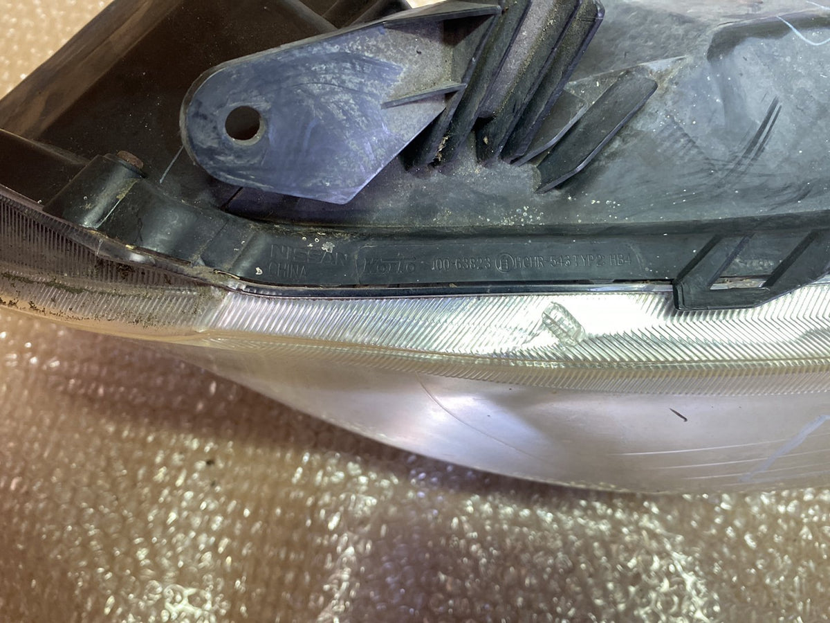 2007 Nissan Bluebird - Left Headlight PN: Auto Adjust/ Non Hid/ KOITO 100-63823