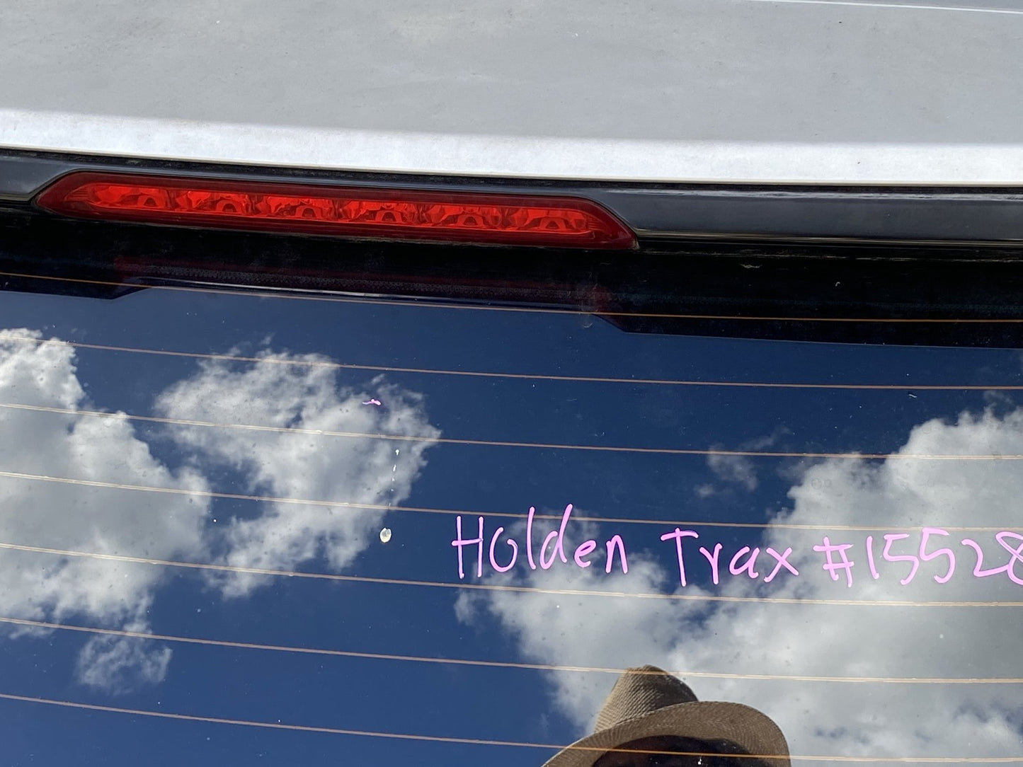 2015 Holden Trax - Tailgate Shell
