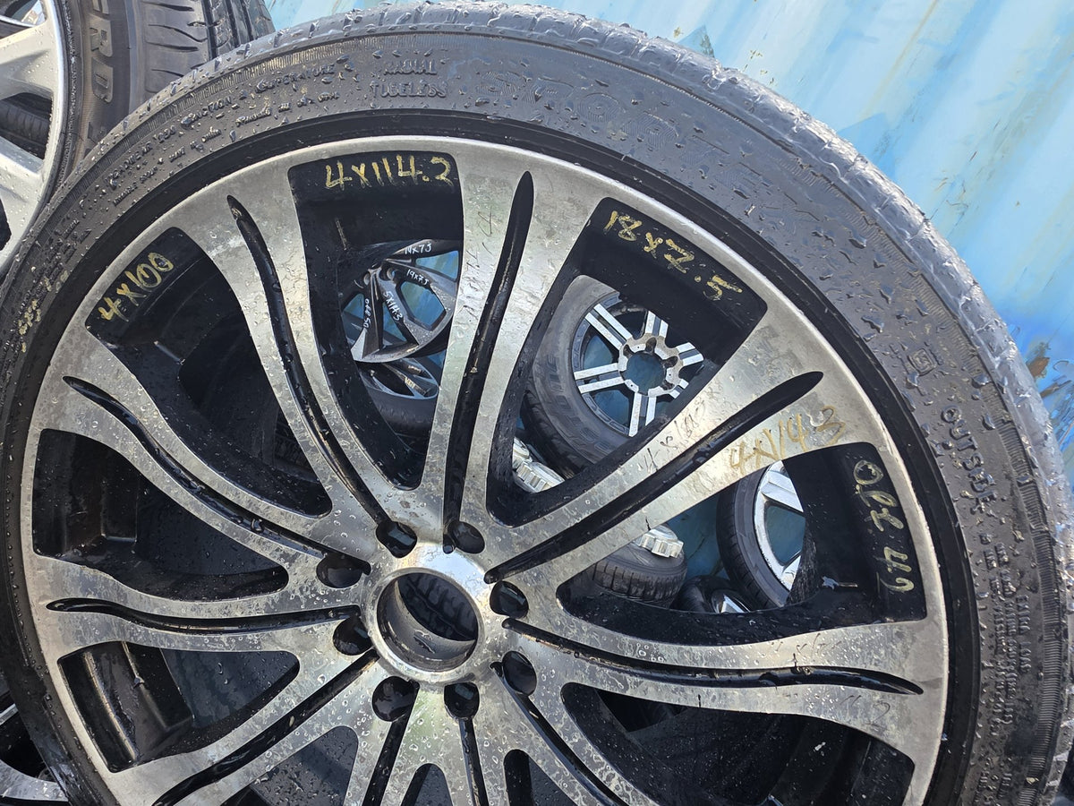 Mag Wheel Stud Pattern Multi 4 (4x100 & 4x114.3) Wheel Size 18x7.5JJ/ Offset 42