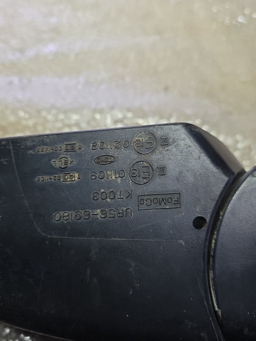 2007 Ford Ranger- Left Door Mirror PN: see the photos