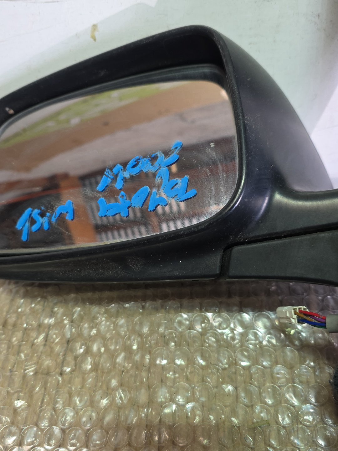 2007 Used Toyota Wish- Left Door Mirror PN: 5 wires