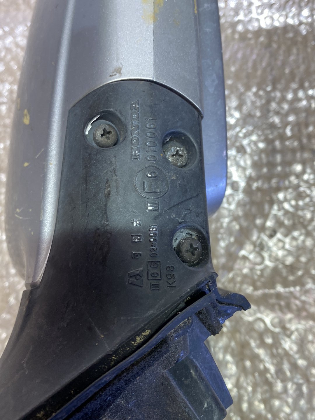 2005 Honda Civic- Left Door Mirror PN: 5 wires