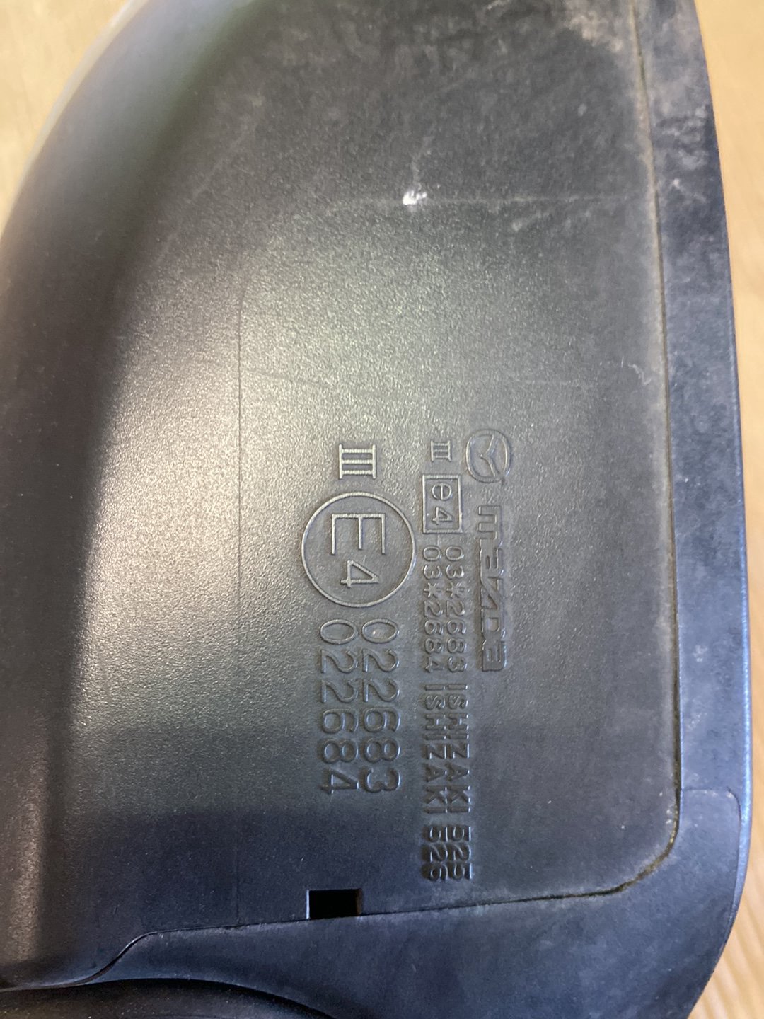 2008 Mazda Atenza- Left Door Mirror PN: 8 wires