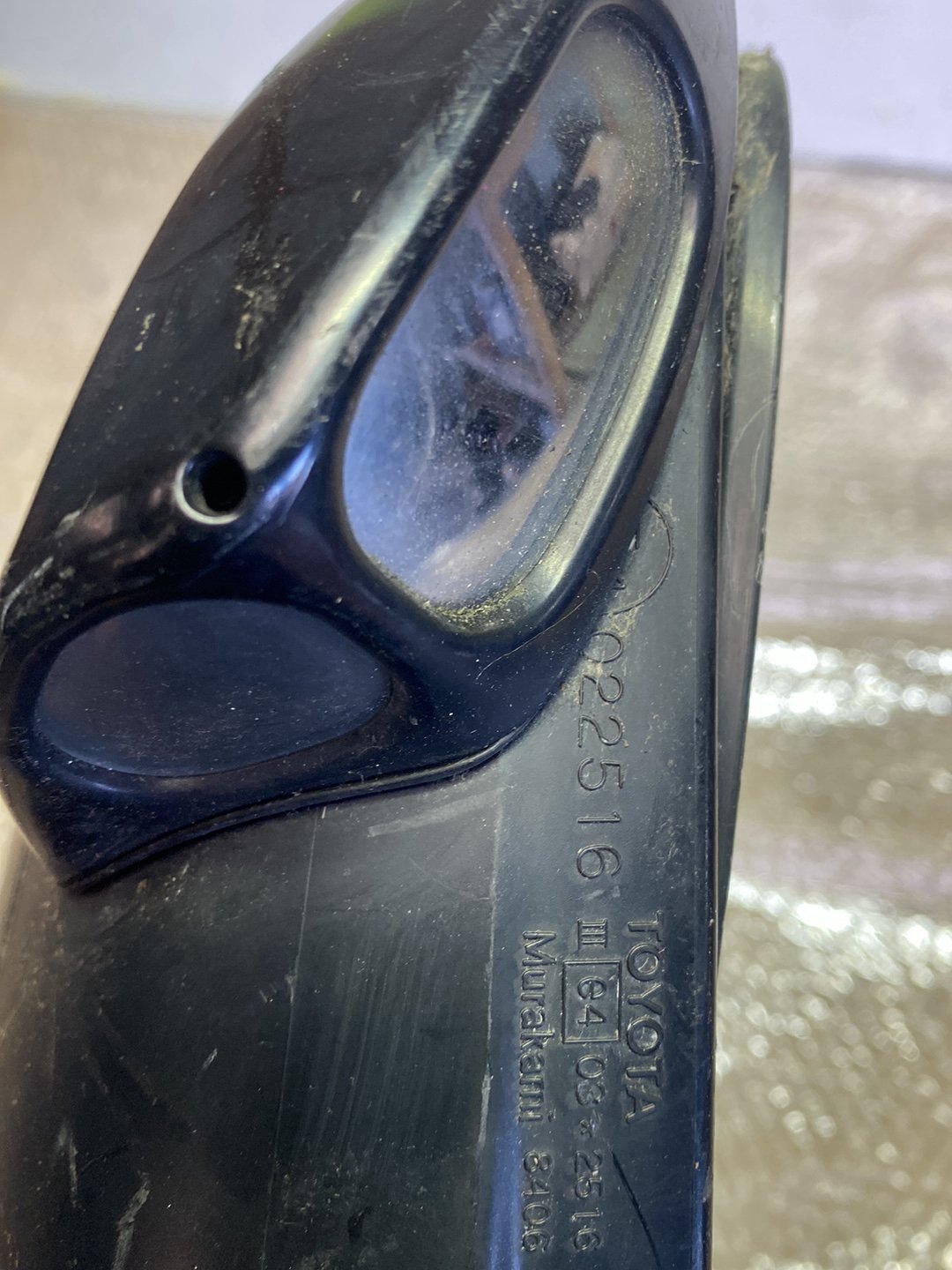 2007 Used Toyota Estima- Left Door Mirror PN: 7 wires