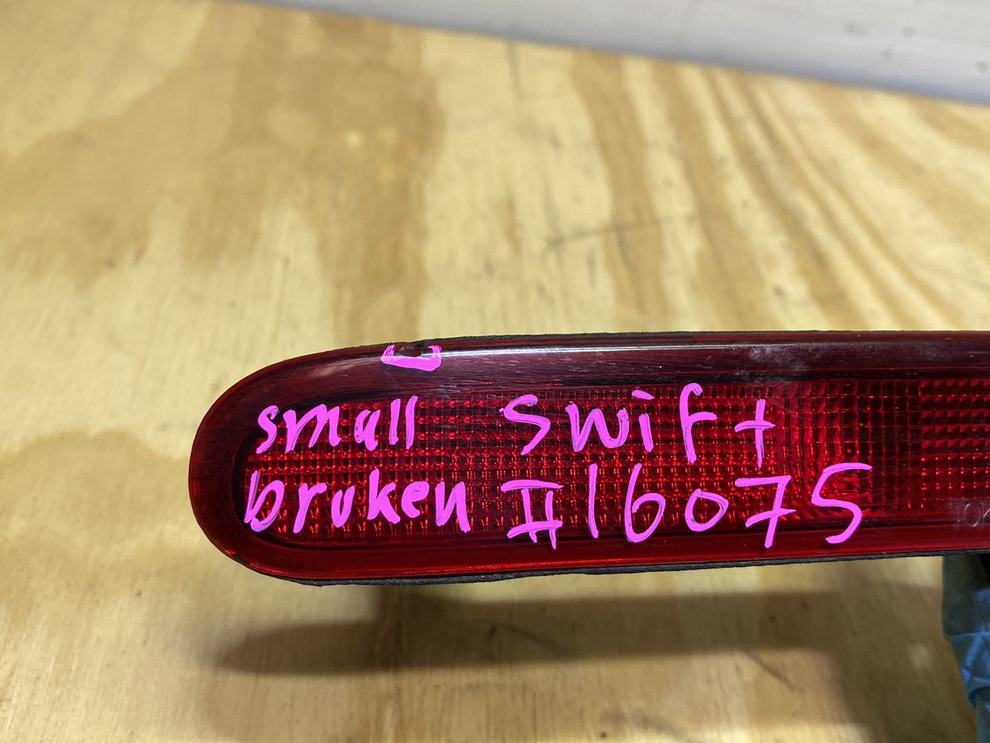 2014 Suzuki Swift ZC72S - High Level Stoplight PN: 35810-71LA