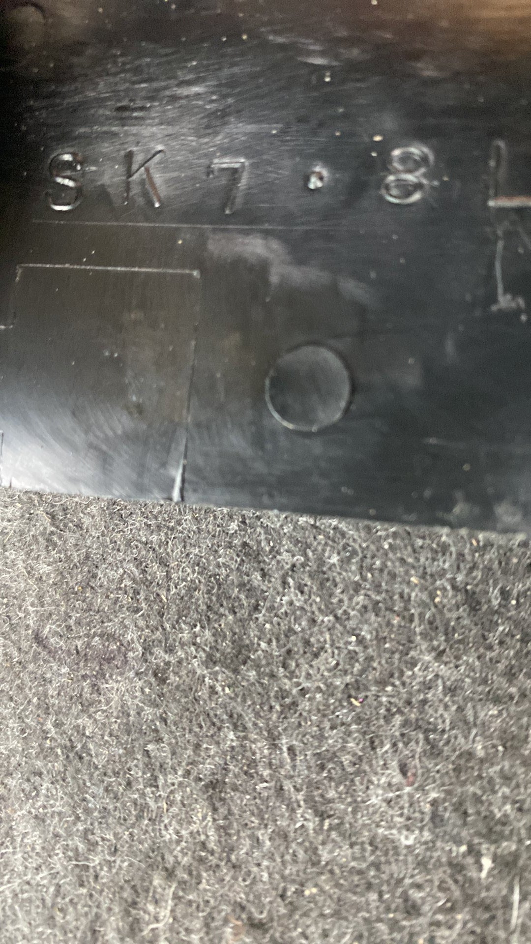 1989 Honda Integra DA56- Steering Column Shroud PN:
