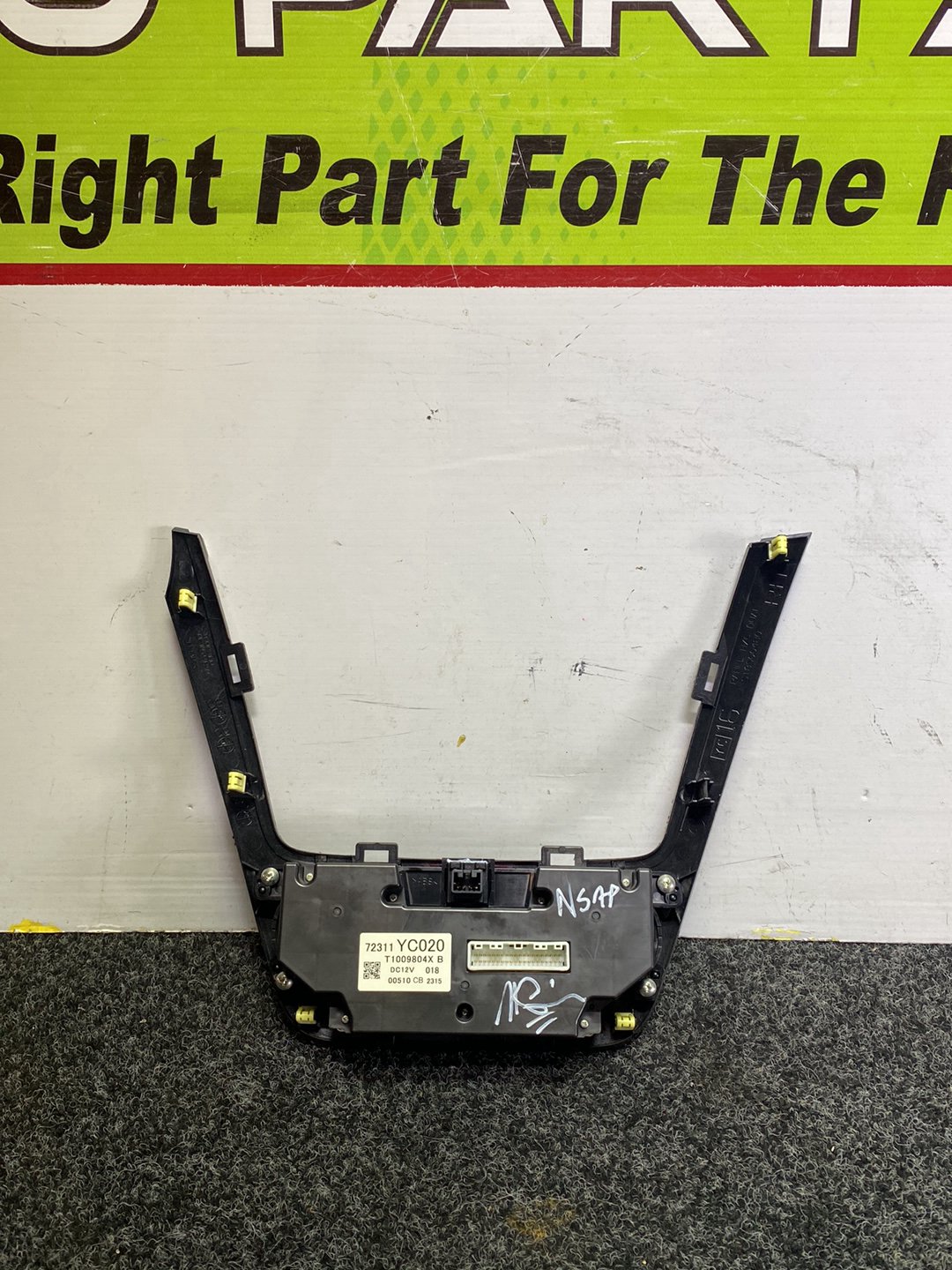 2010 Subaru Exiga YA9 - Heater/AC Controls