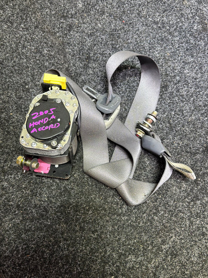 2005 Honda Accord-Accord CG7 ZVW30- Left Front Seat Belt PN: Model No TTC-AF8-HT022