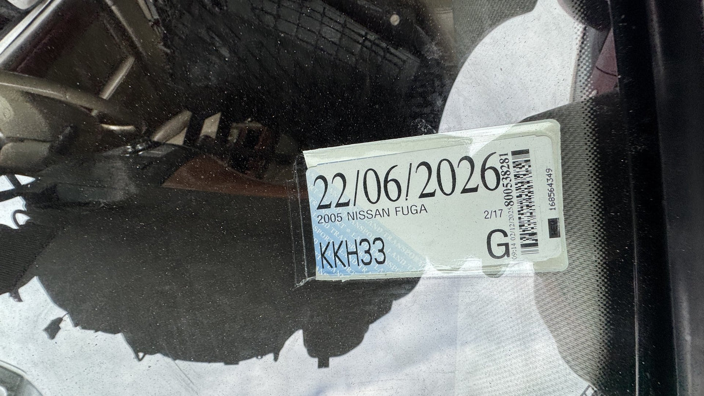 2005 Nissan Fuga 450GT GY50 Dismantling For Parts