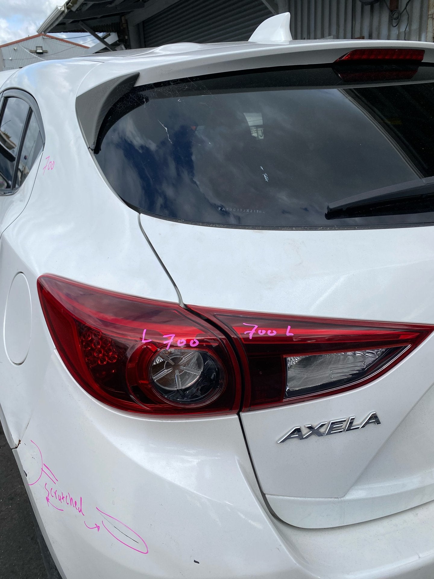 2014, Mazda, Axela Dismantling For Parts