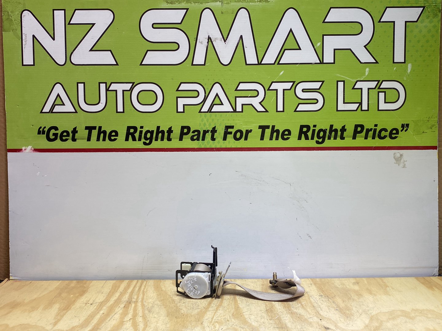 2012 Nissan March IV K13 K13 - Left Rear Seat Belt PN: see photo