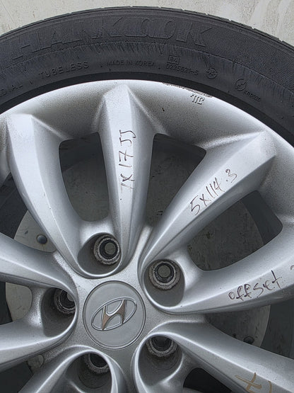 Hyundai - Mag Wheel Set PN: Stud Pattern 5x114.3/ Wheel Size 17x7JJ/ Offset 38.5