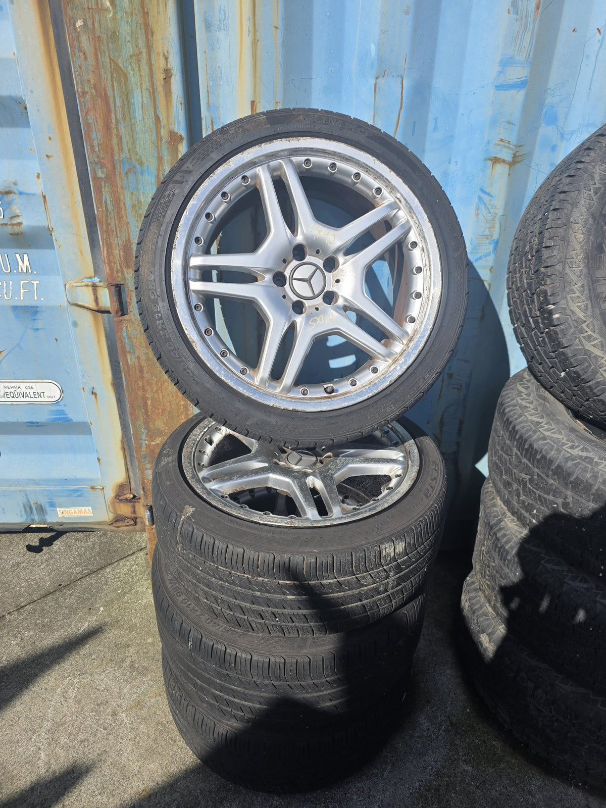Mercedes Benz - Mag Wheel Set PN: Stud Pattern 5x112/ Wheel Size 19x9JJ