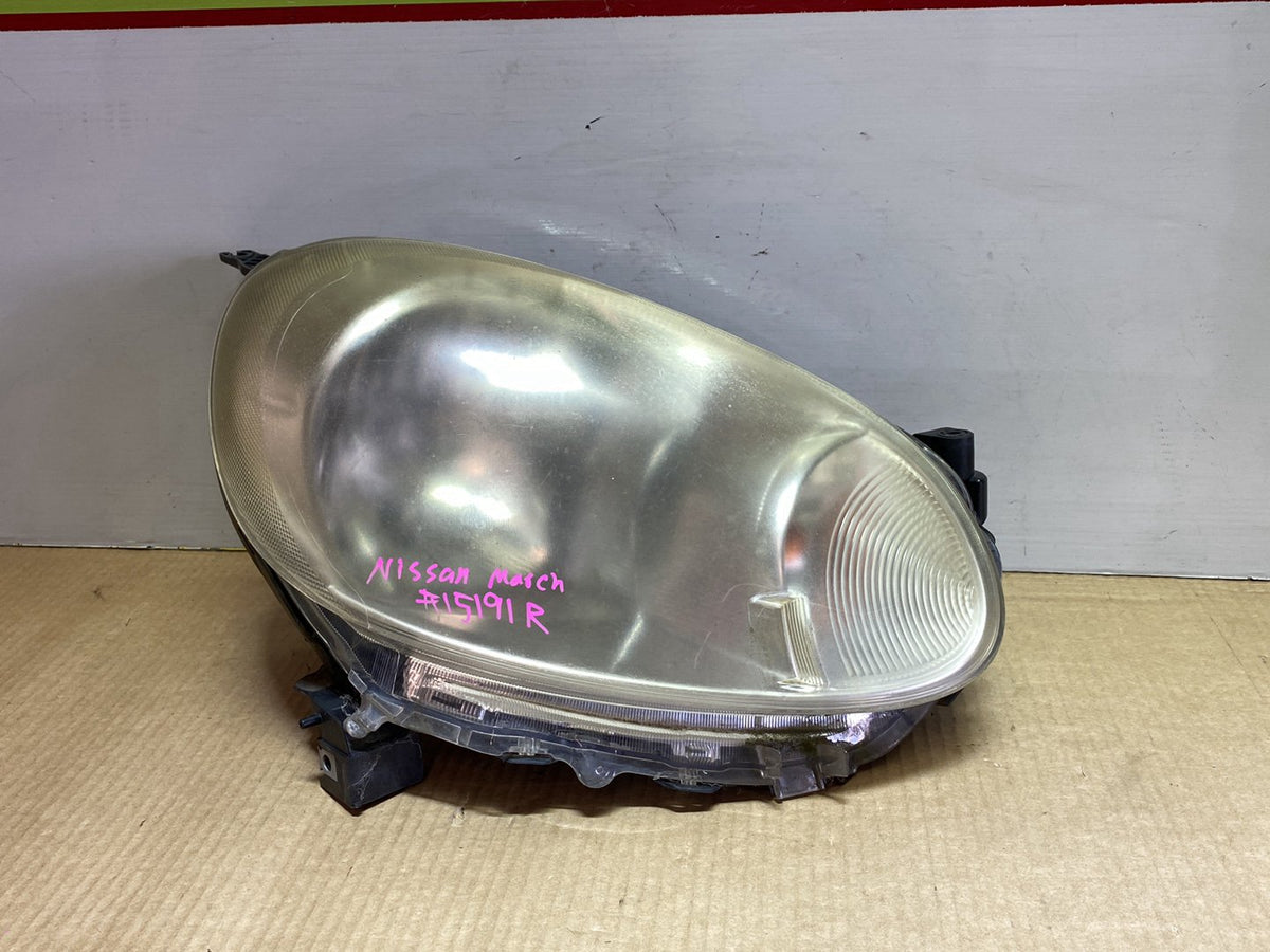 2012 Nissan March K13 - Right Headlight PN: ICHIKOH H009