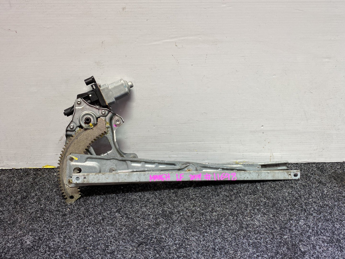 2014 Nissan March - Left Front Window Regulator/Motor PN: see photo