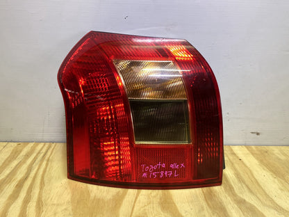 2001 Toyota Allex - Left Taillight PN: Koito 13-64