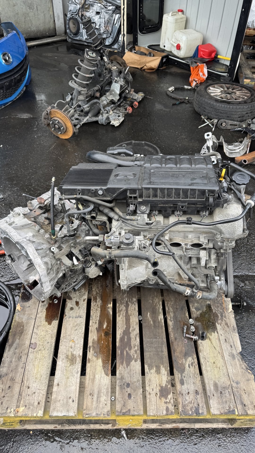 2009 Mazda Axela BL5FW - Engine