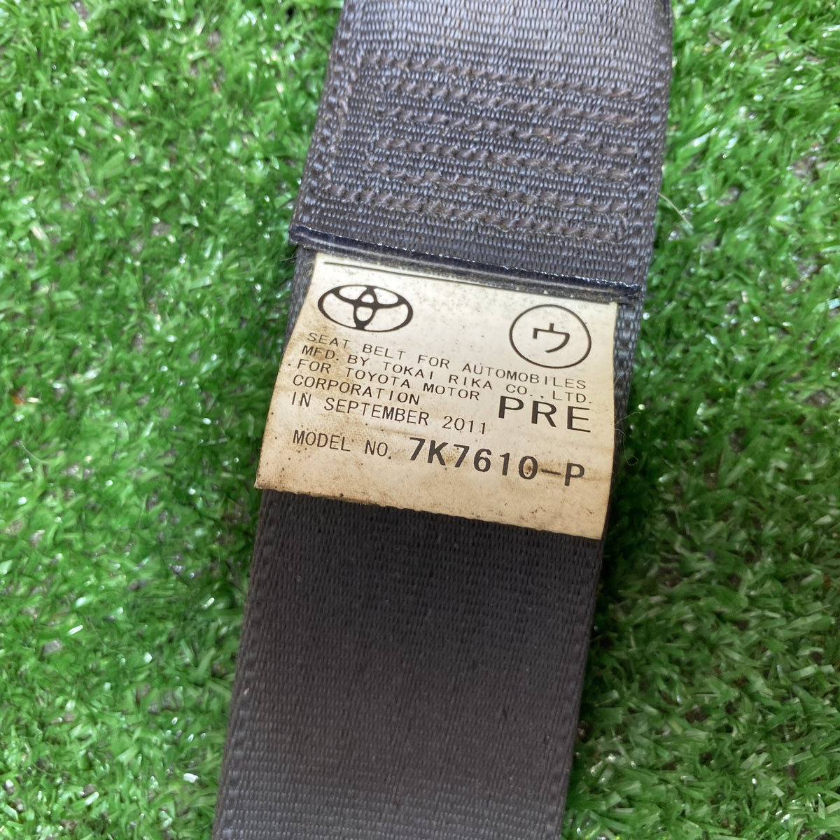2003 Toyota Wish - Right Front Seat Belt PN: See photos